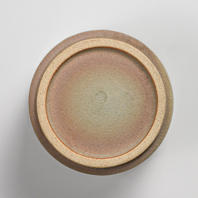 萩焼(伝統的工芸品)ミニ花器大姫萩筒穴無しNo1687