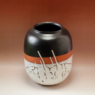 堀越焼　花瓶　壺　民藝　山口県 伝統工芸品　民芸 工芸品 壺 堀越焼 花瓶 壺 民藝 山口県 伝統工芸品 民芸 堀越