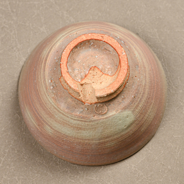 萩焼(伝統的工芸品)抹茶碗刷毛姫荒井戸形No1801