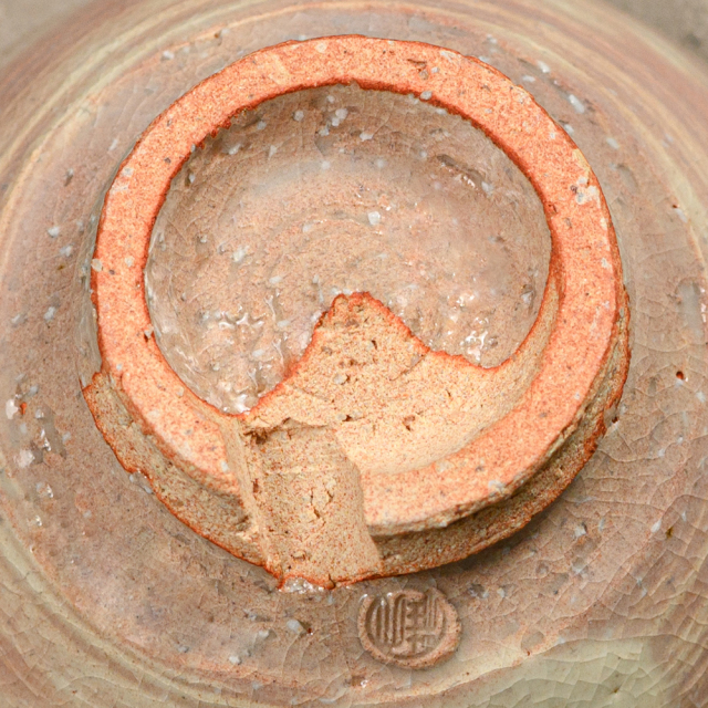 萩焼(伝統的工芸品)抹茶碗刷毛姫荒井戸形No1801