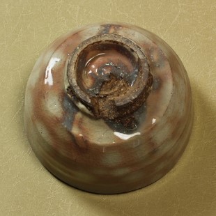 萩焼(伝統的工芸品)抹茶碗御本手半筒