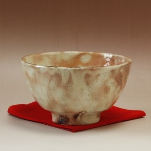 萩焼　茶道具　茶碗　大桂庵　樋口窯 萩焼(伝統的工芸品)抹茶碗特御本手碗形