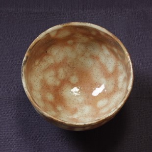 萩焼(伝統的工芸品)抹茶碗特御本手柿のへた