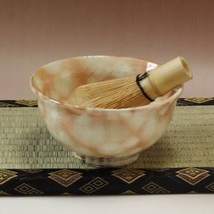 萩焼(伝統的工芸品)抹茶碗特御本手斗々屋