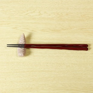 萩焼(伝統的工芸品)押し型箸置き姫萩たけのこ