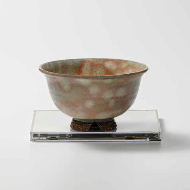 萩焼(伝統的工芸品)飯碗大御本手朝顔No345