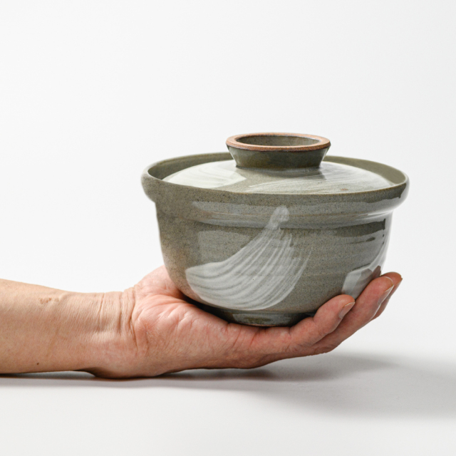 20個入り山下工芸織部 刷毛夏目4.8丼