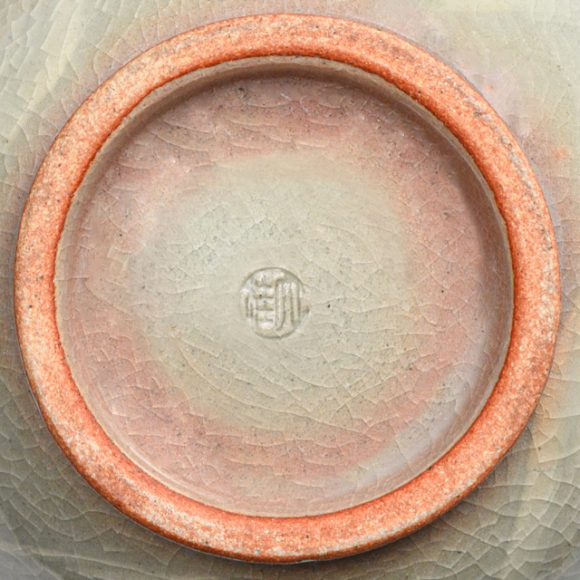 萩焼(伝統的工芸品)ポット刷毛姫丸No621