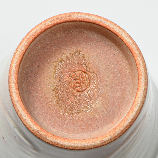 萩焼(伝統的工芸品)タンブラー小刷毛姫筒碁笥底No701