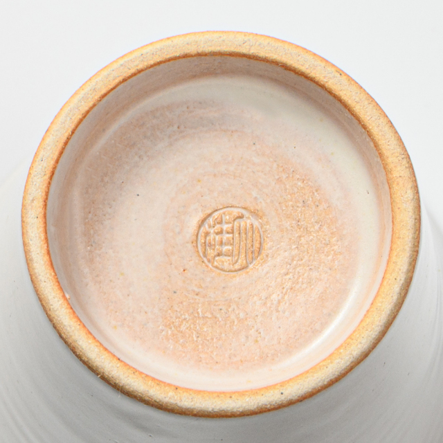 萩焼(伝統的工芸品)タンブラー小白姫筒碁笥底No709