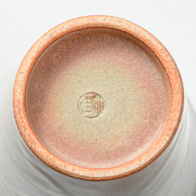 萩焼(伝統的工芸品)タンブラー大刷毛姫筒碁笥底No721