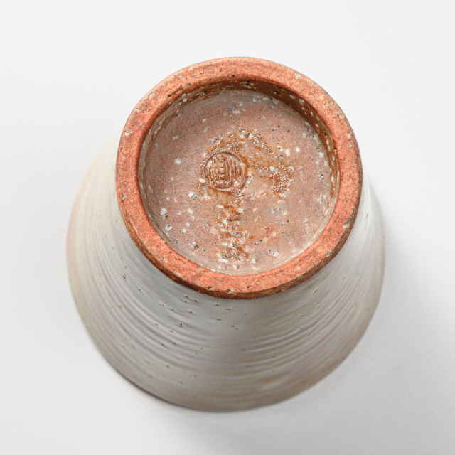 萩焼(伝統的工芸品)タンブラー大御本手筒碁笥底