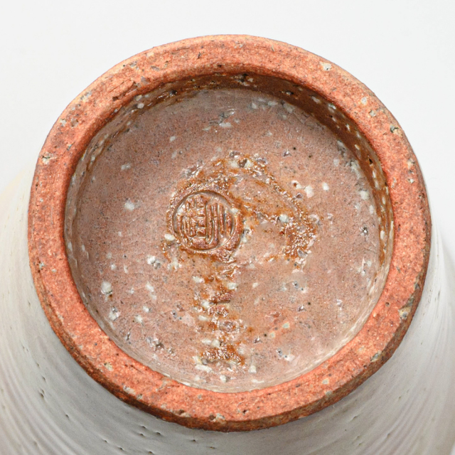 萩焼(伝統的工芸品)タンブラー大御本手筒碁笥底