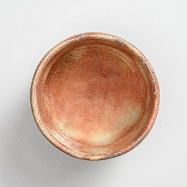 萩焼(伝統的工芸品)ぐい呑御本手胴締No808