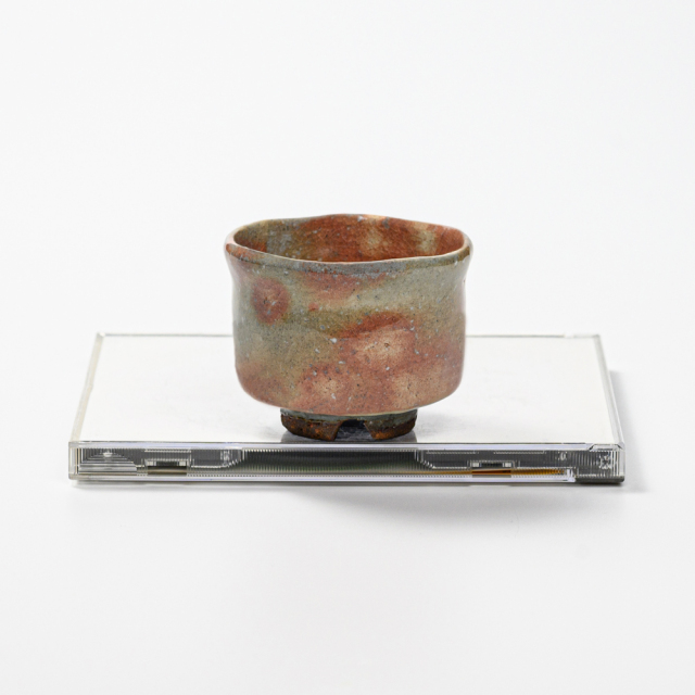 萩焼(伝統的工芸品)ぐい呑御本手筒No809