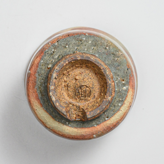 萩焼(伝統的工芸品)ぐい呑御本手筒No809