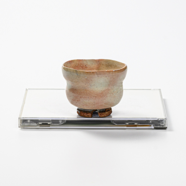 萩焼(伝統的工芸品)ぐい呑御本手ひさごNo811