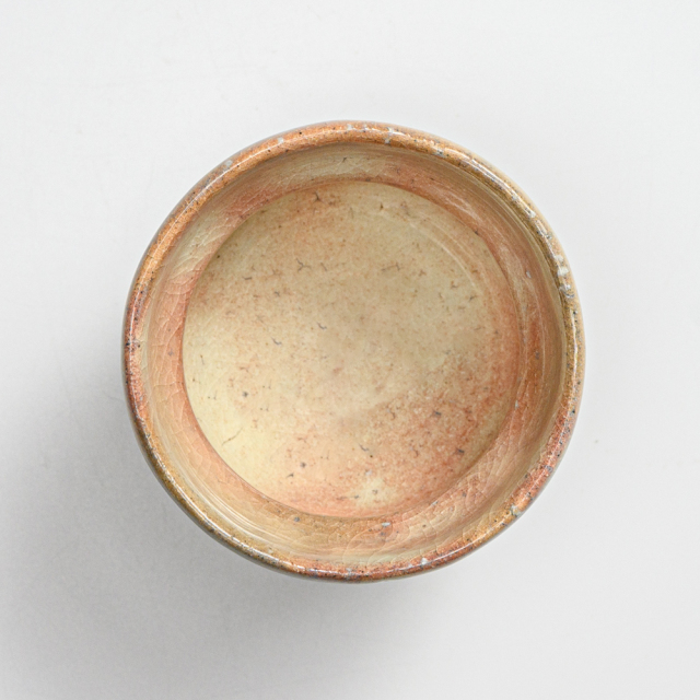 萩焼(伝統的工芸品)ぐい呑御本手ひさごNo811