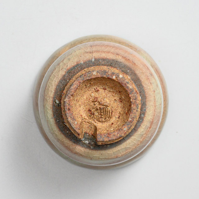 萩焼(伝統的工芸品)ぐい呑御本手ひさごNo811