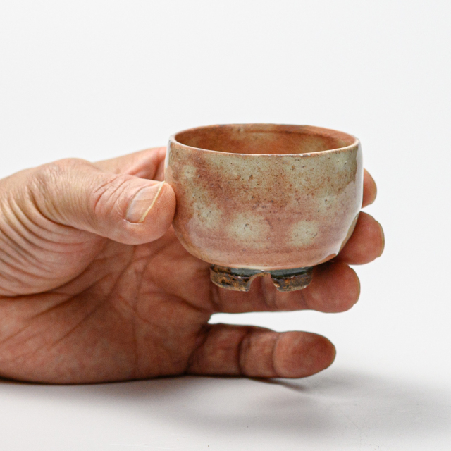 萩焼(伝統的工芸品)ぐい呑御本手呉器No812