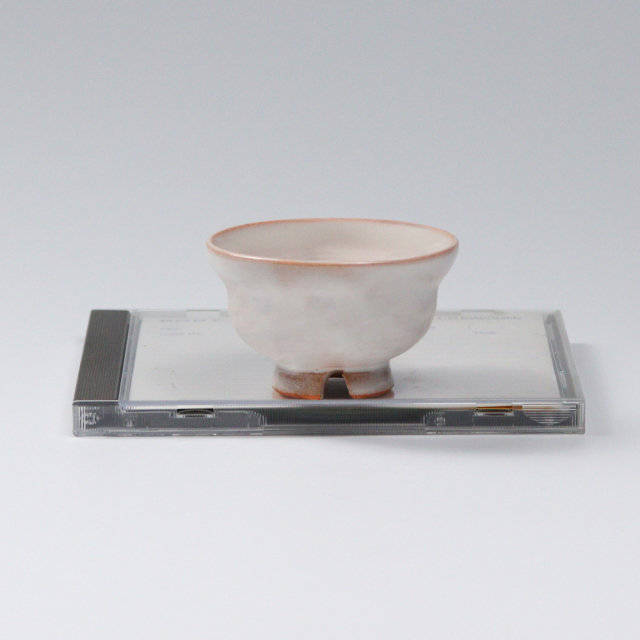 萩焼(伝統的工芸品)ぐい呑白姫ひさごNo845