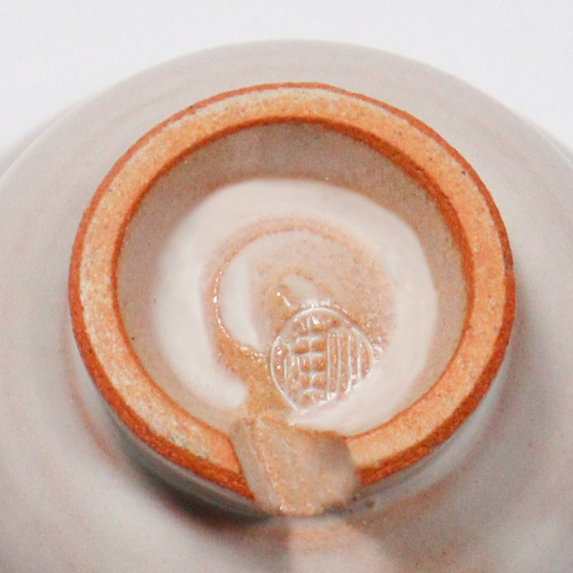 萩焼(伝統的工芸品)ぐい呑白姫ひさごNo845