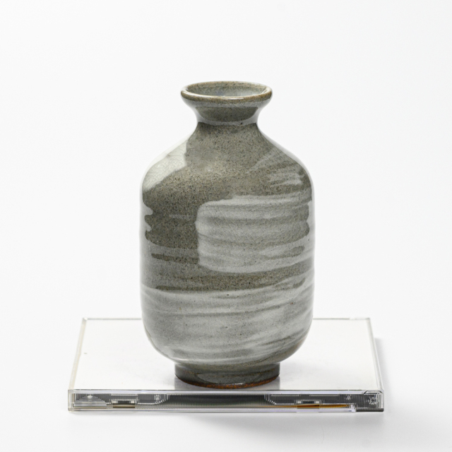 萩焼(伝統的工芸品)徳利刷毛青肩衝