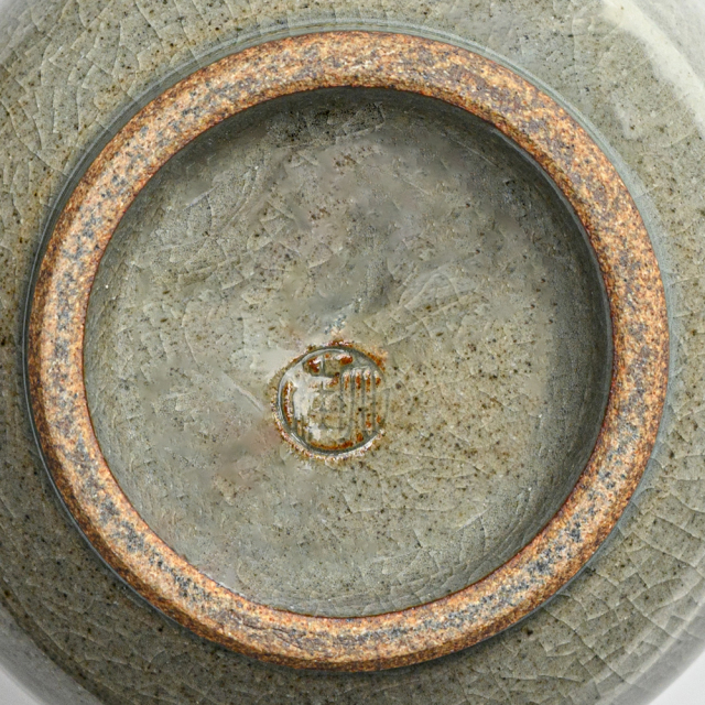 萩焼(伝統的工芸品)徳利刷毛青肩衝