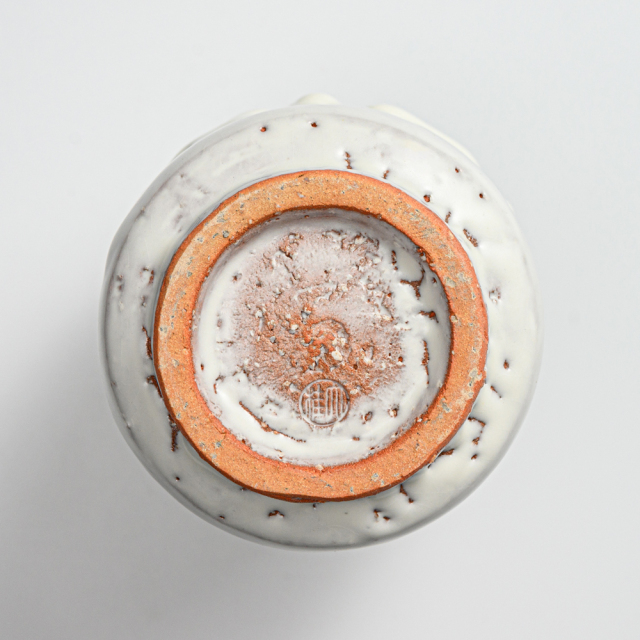 萩焼(伝統的工芸品)徳利鬼白松肩衝