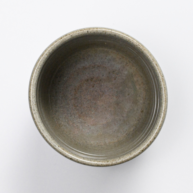 萩焼(伝統的工芸品)小湯呑刷毛青筒No94