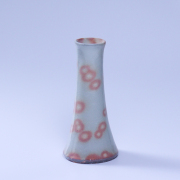 萩焼(伝統的工芸品)花入小細手御本手円錐形No1459