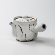 萩焼(伝統的工芸品)急須中鬼白竹筒鉄砲口No175