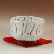 萩焼(伝統的工芸品)の抹茶碗(上)