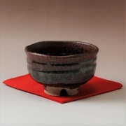 萩焼(伝統的工芸品)の抹茶碗・水指・蓋置・建水