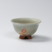 萩焼(伝統的工芸品)飯碗小刷毛姫朝顔No301