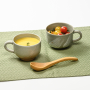 萩焼(伝統的工芸品)スープカップ刷毛姫筒No421