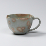 萩焼(伝統的工芸品)のスープカップ・とってどん