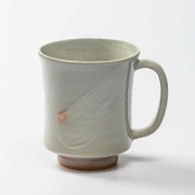 萩焼(伝統的工芸品)ビールジョッキ刷毛姫端反No611