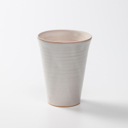 萩焼(伝統的工芸品)タンブラー小白姫筒碁笥底No709