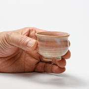 萩焼(伝統的工芸品)ぐい呑刷毛姫丸No801