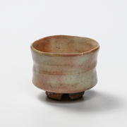 萩焼(伝統的工芸品)ぐい呑御本手端反No810