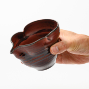 萩焼(伝統的工芸品)酒注大鉄赤釉瓢箪