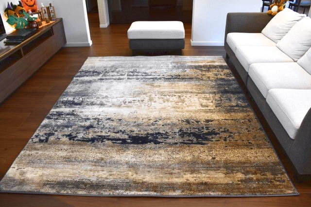 ラグ おしゃれ 絨毯 3畳 160 230 カーペット 北欧 男前 モダン ヴィンテージ アンティーク じゅうたん 送料無料 青 ブルー 品名 限定 サナクト Sanakht 約３畳 １６０x２３０cm 北海道 絨毯 ラグ専門店 大漁カーペット