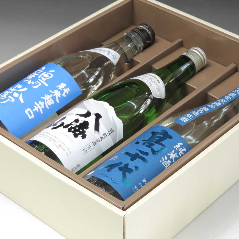 夏季限定 八海山 鶴齢 高千代 720ml×3本セット
