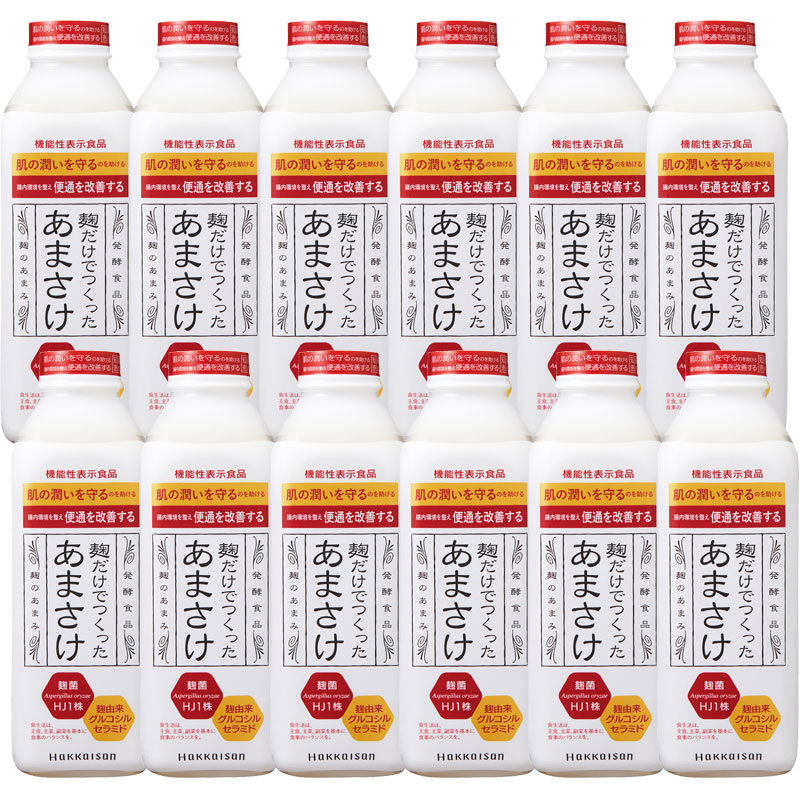 八海山 麹だけでつくった あま酒 825g×12本