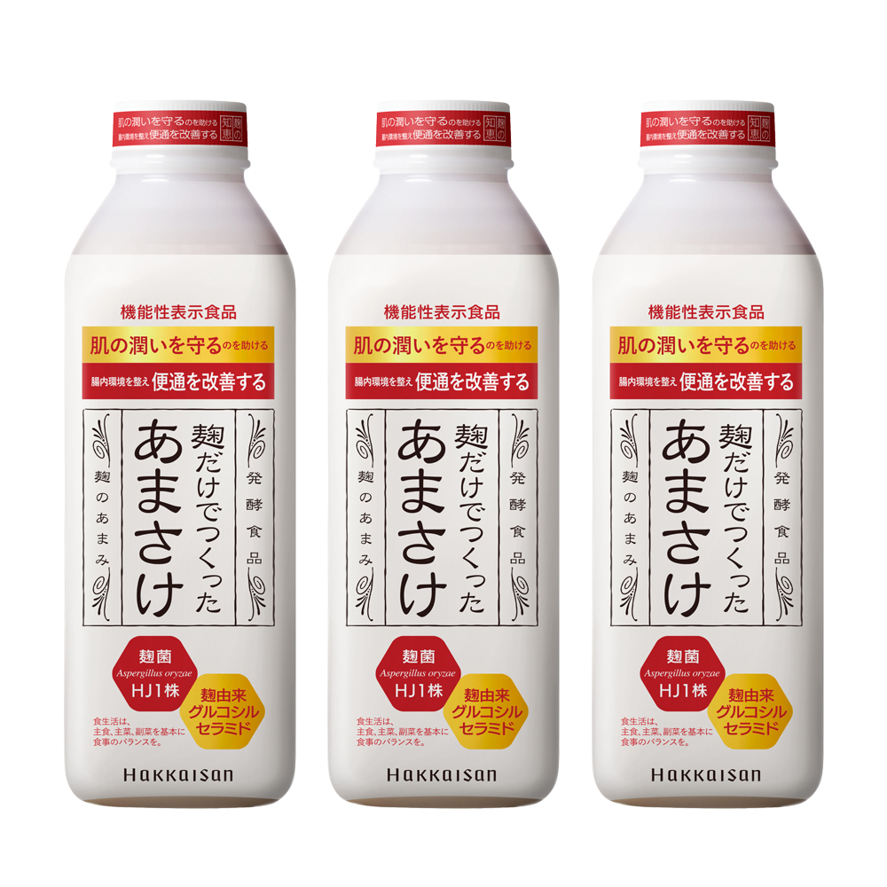 八海山 麹だけでつくった あま酒 825g×3本