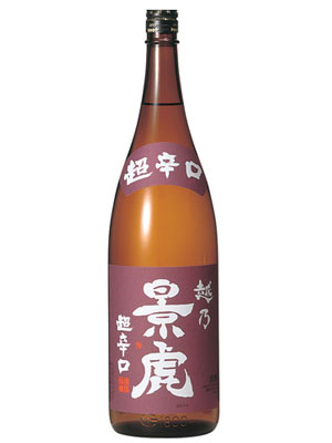 越乃景虎　超辛口　無糖1800ml
