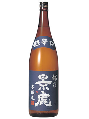 越乃景虎　超辛口　本醸造1800ml