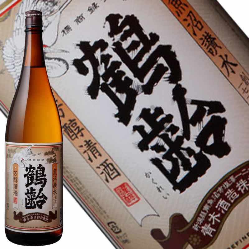 鶴齢 芳醇 1800ml