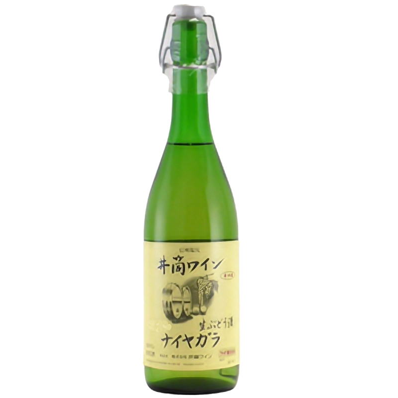 井筒ワイン 無添加生ワイン ナイヤガラ 白 720ml